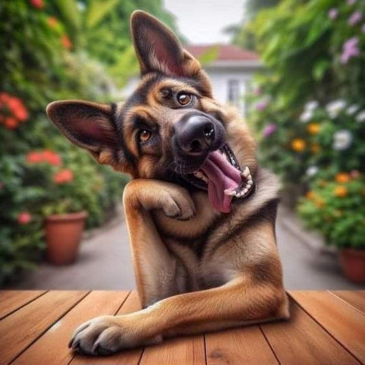 Dog German Shepherd | Diamond Painting