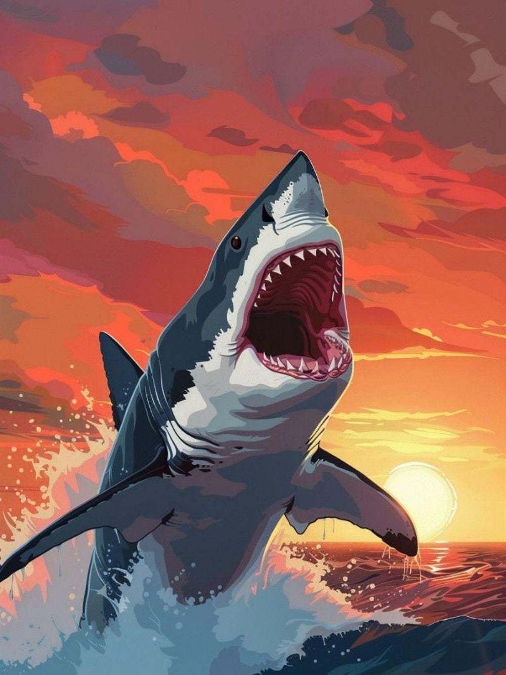 Shark | Diamond Painting