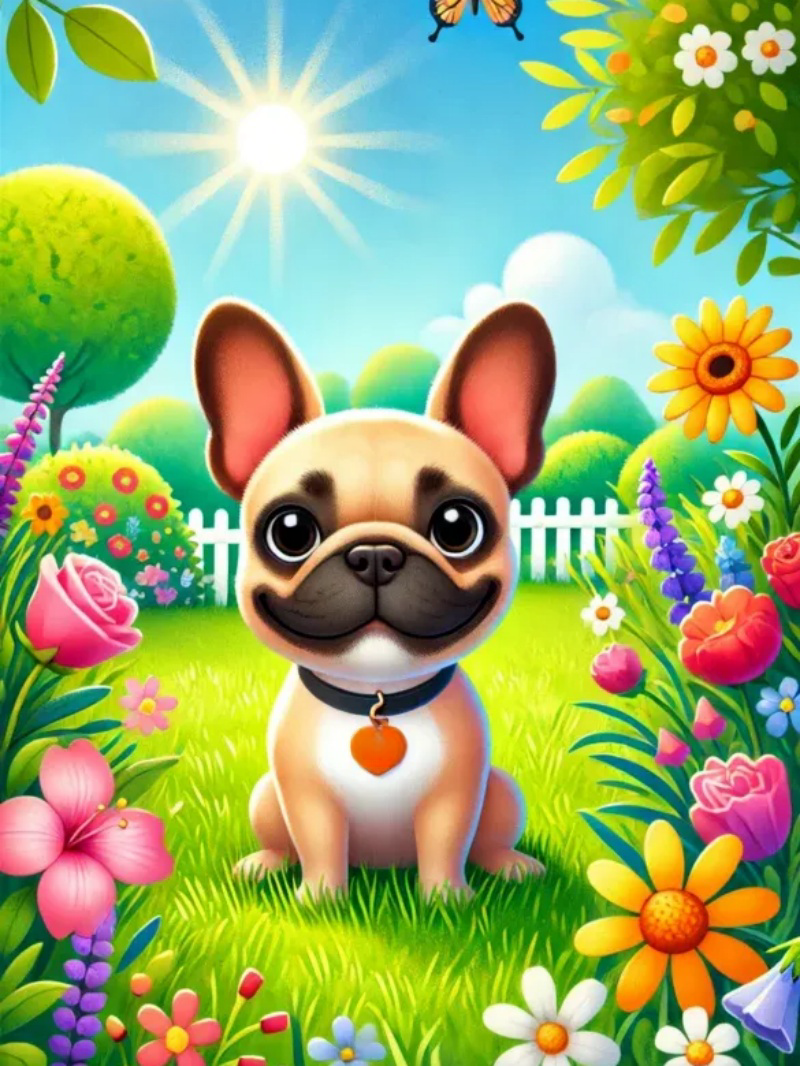 French Bulldog Dog | Diamond Painting