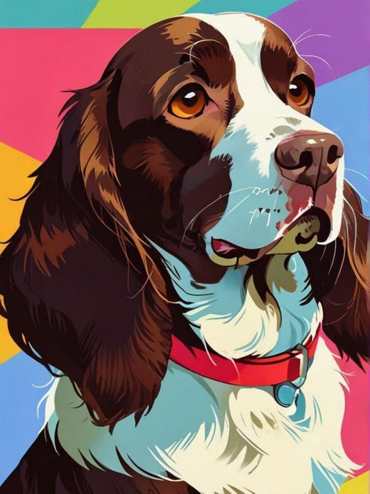 English Springer Spaniel Dog | Diamond Painting