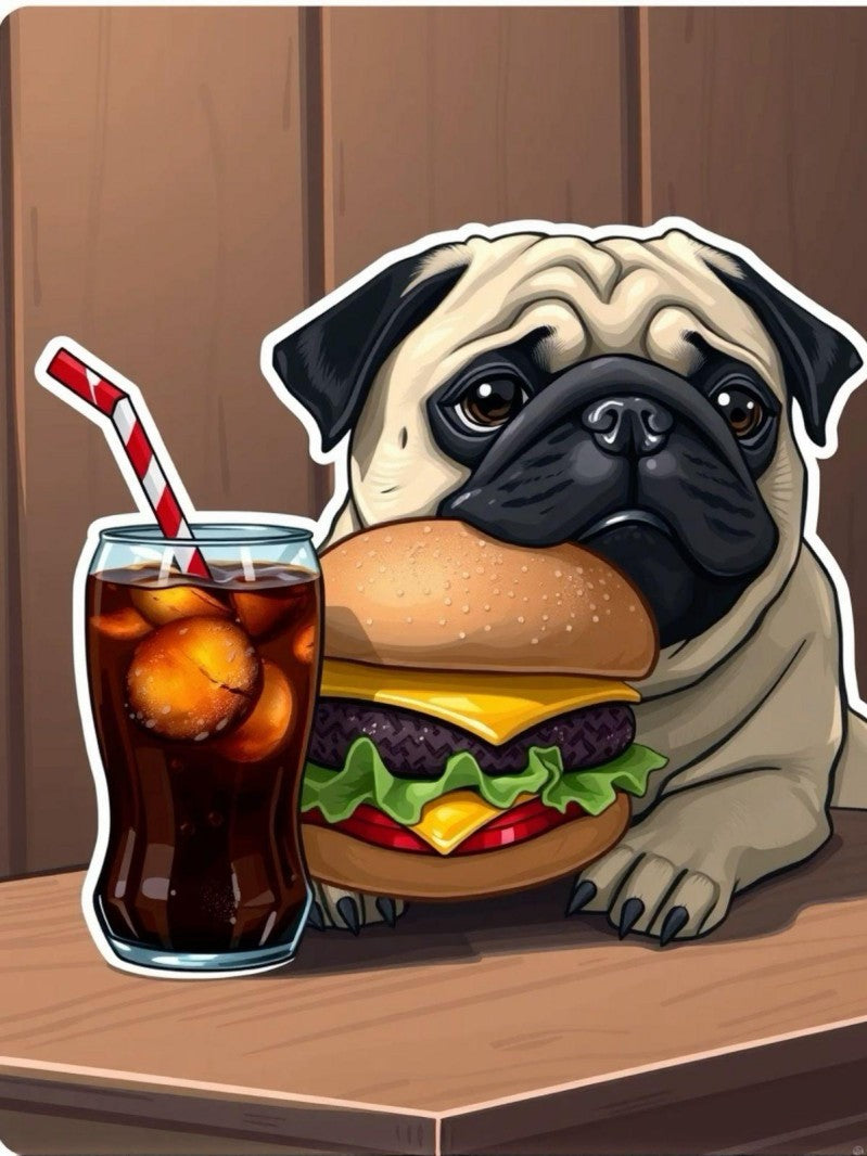 Dog Pug | Diamond Painting