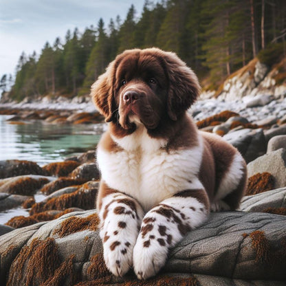 Newfoundland Dog | Diamond Painting