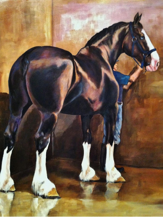 Clydesdale Horse | Diamond Painting