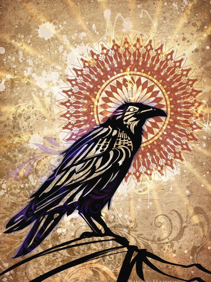 Crow | Diamond Painting