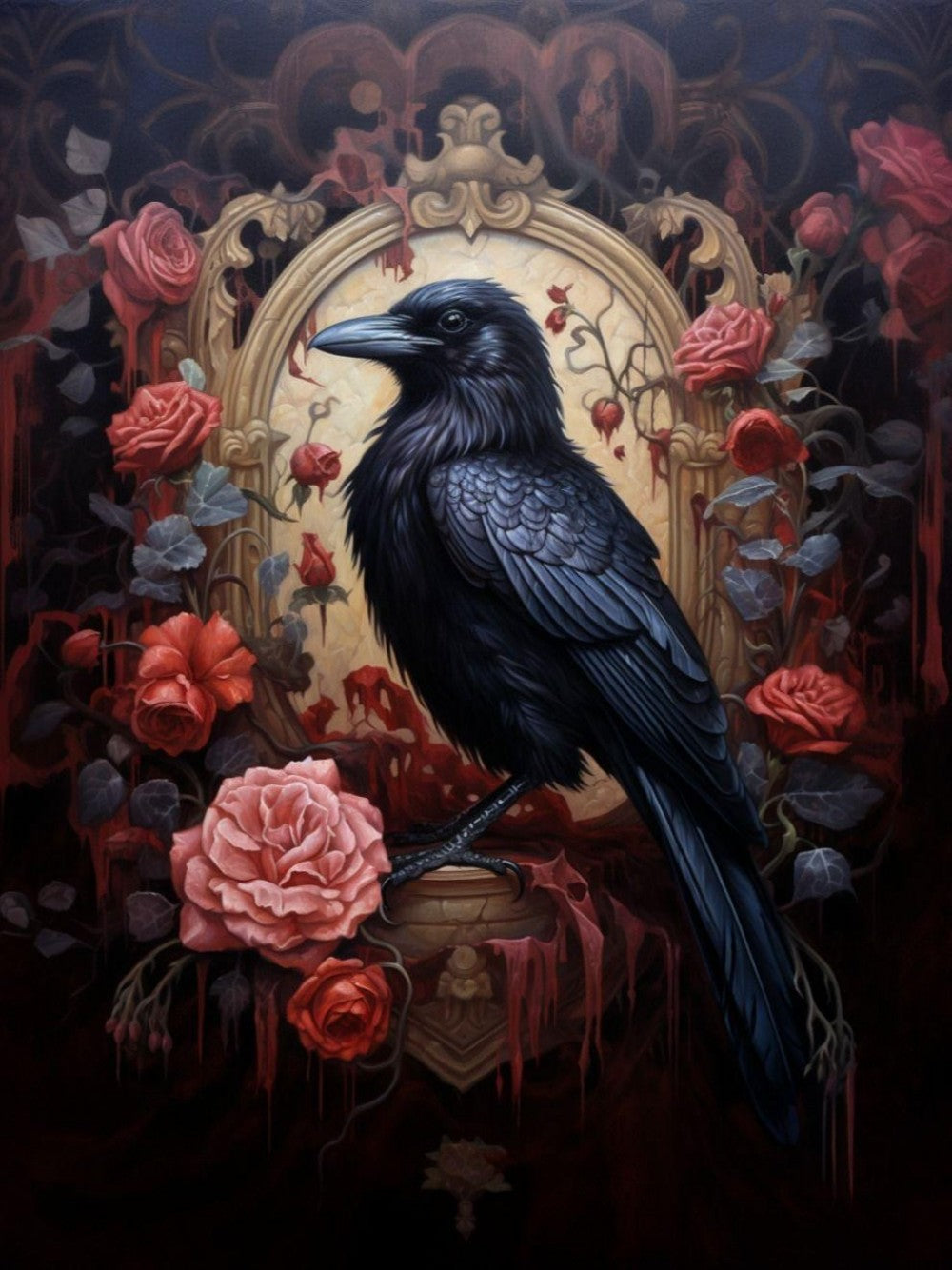Crow | Diamond Painting