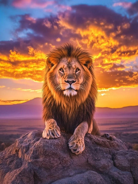 Lion | Diamond Painting