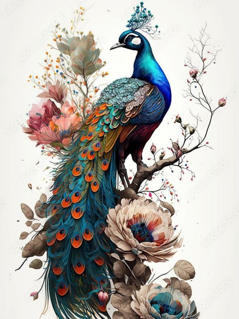 Peacock | Diamond Painting