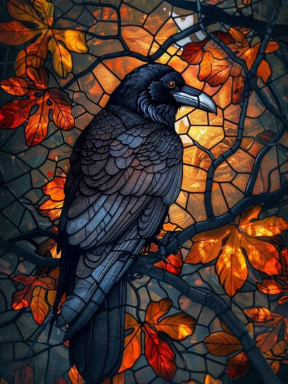 Crow | Diamond Painting