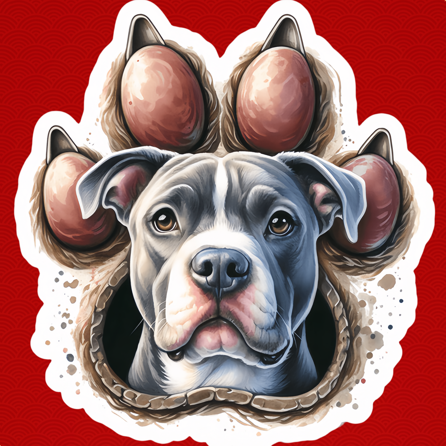 Pit Bull Dog | Diamond Painting