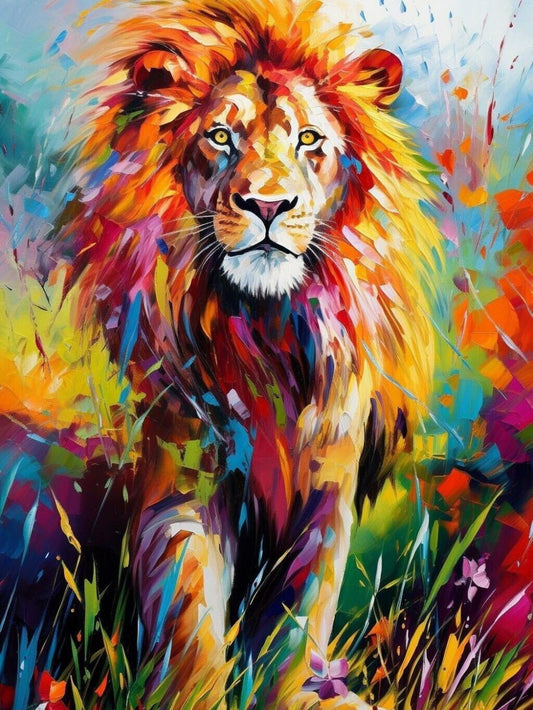 Lion | Diamond Painting