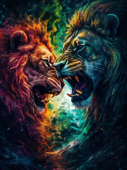 Lion | Diamond Painting