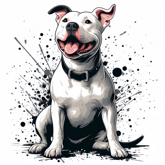 Pit Bull Dog | Diamond Painting