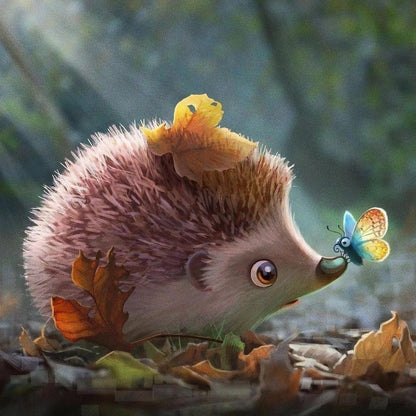 Hedgehog | Diamond Painting