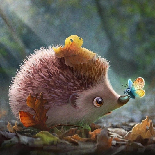 Hedgehog | Diamond Painting