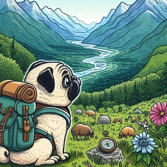 Dog Pug | Diamond Painting