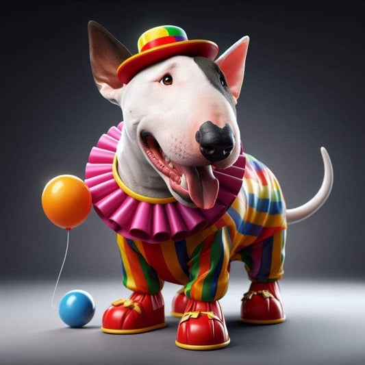 English Bull Terrier Dog | Diamond Painting
