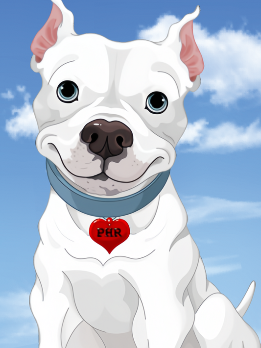 Pit Bull Dog | Diamond Painting