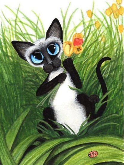 Siamese Cat | Diamond Painting