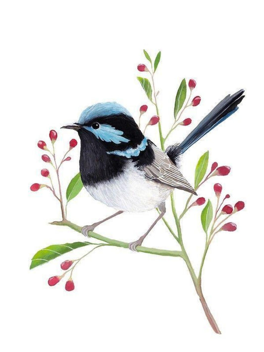 Blue Wren | Diamond Painting