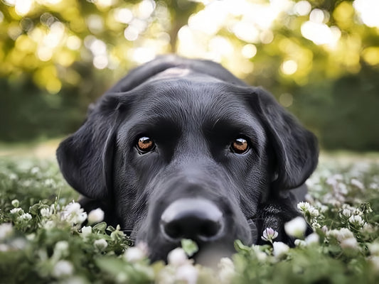 Black Labrador Dog | Diamond Painting
