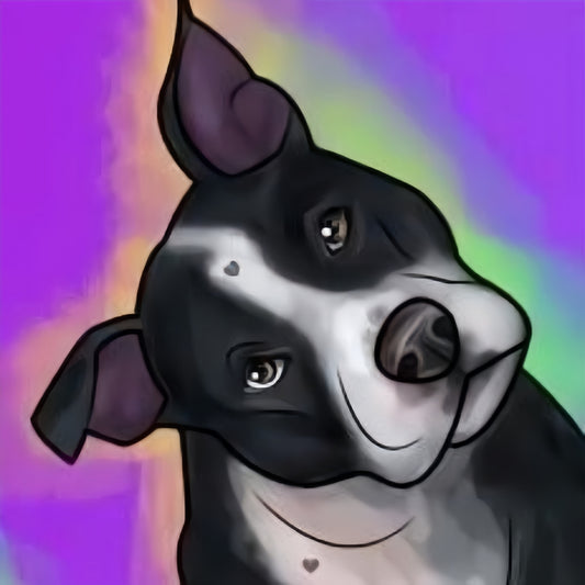 Pit Bull Dog | Diamond Painting