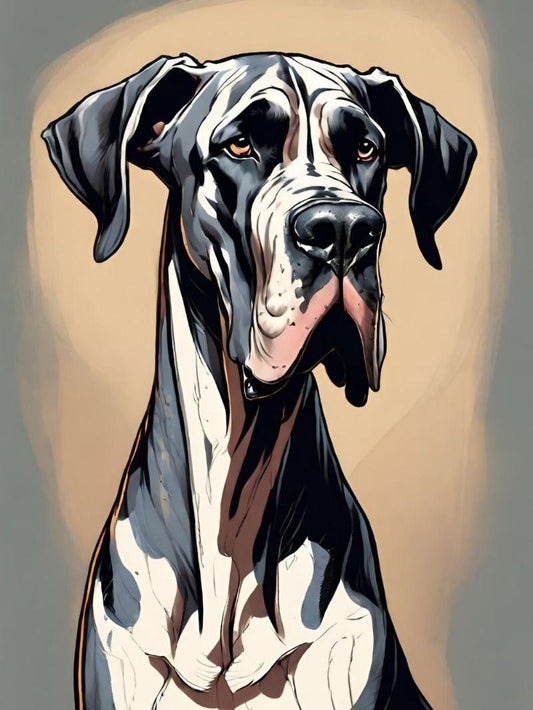 Dog Great Dane | Diamond Painting