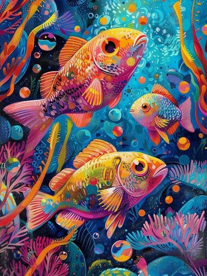 Ocean Fish | Diamond Painting