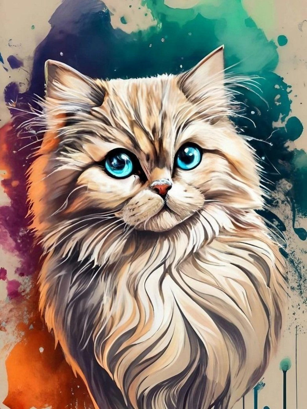 Persian Cat | Diamond Painting