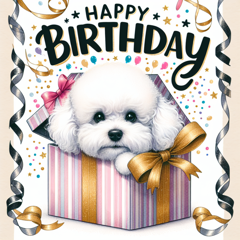 Dog Bichon Frise | Diamond Painting