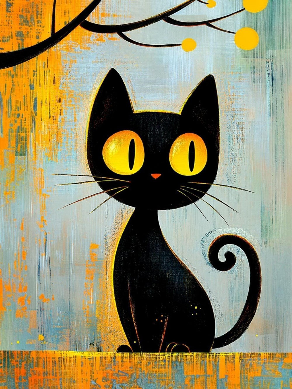 Black Cat | Diamond Painting