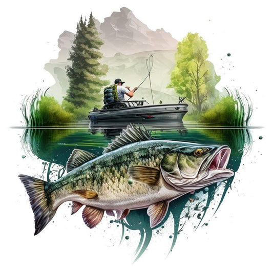 Bass Fish | Diamond Painting