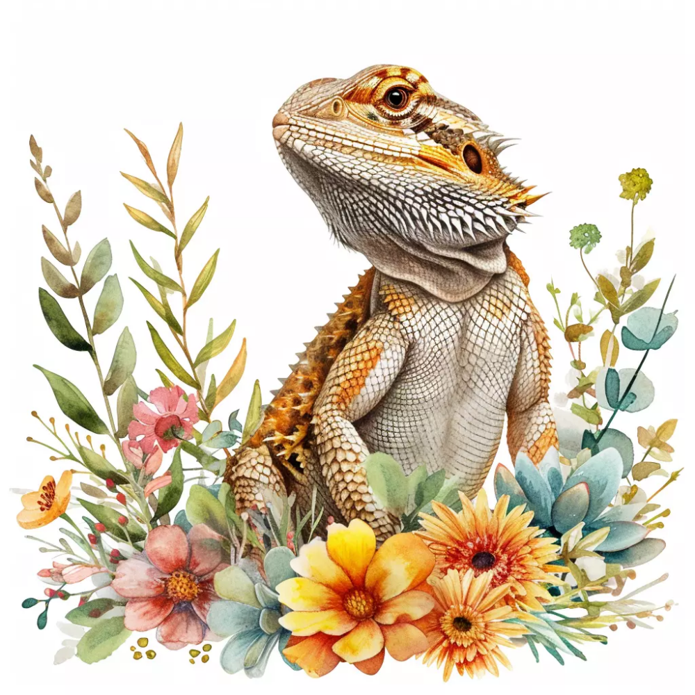 Bearded Dragon | Diamond Painting