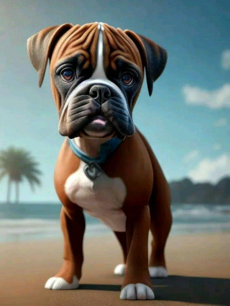 Boxer Dog | Diamond Painting