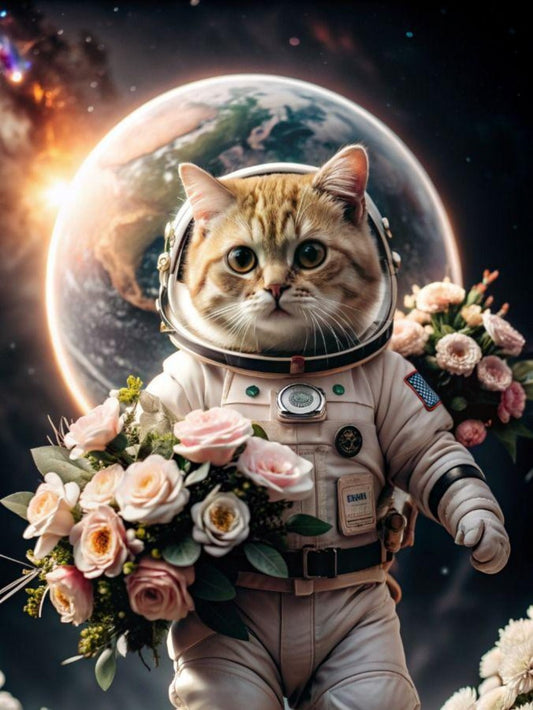 Cats in Space | Diamond Painting