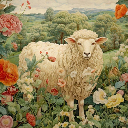 Sheep | Diamond Painting