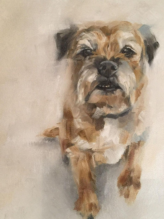 Dog Border Terrier | Diamond Painting