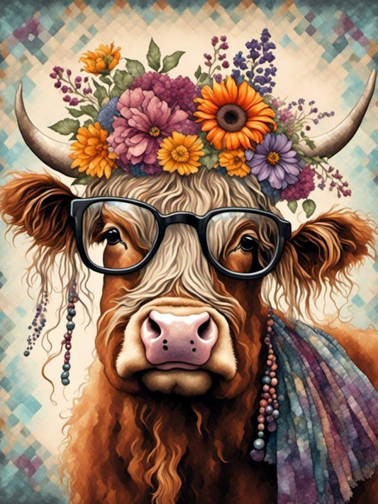 Highland Cow | Diamond Painting