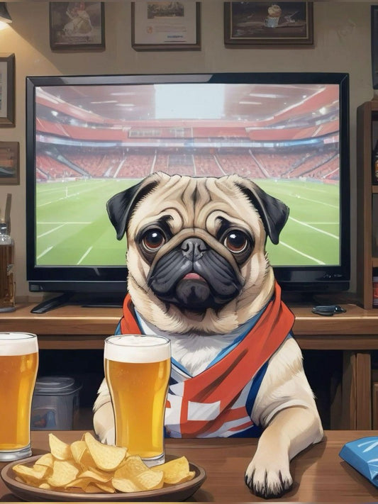 Dog Pug | Diamond Painting