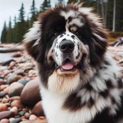 Newfoundland Dog | Diamond Painting