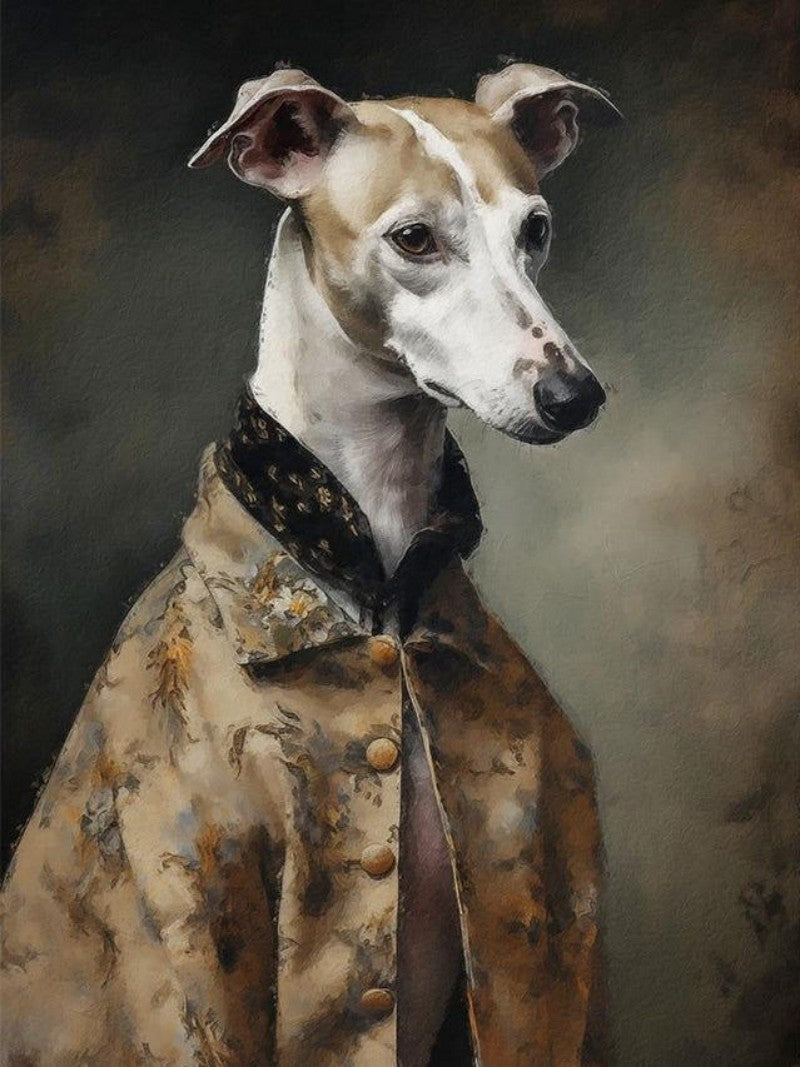 Whippet Dog | Diamond Painting