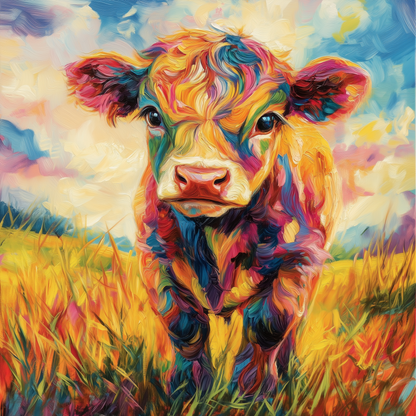 Cow | Diamond Painting