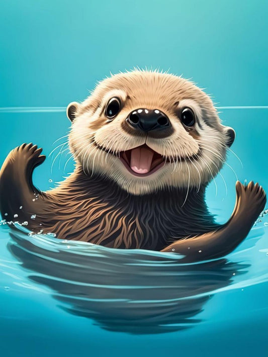 Sea Otter | Diamond Painting