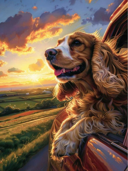 Cocker Spaniel Dog | Diamond Painting