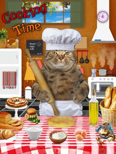 Cats in the Kitchen | Diamond Painting