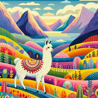 Alpaca | Diamond Painting