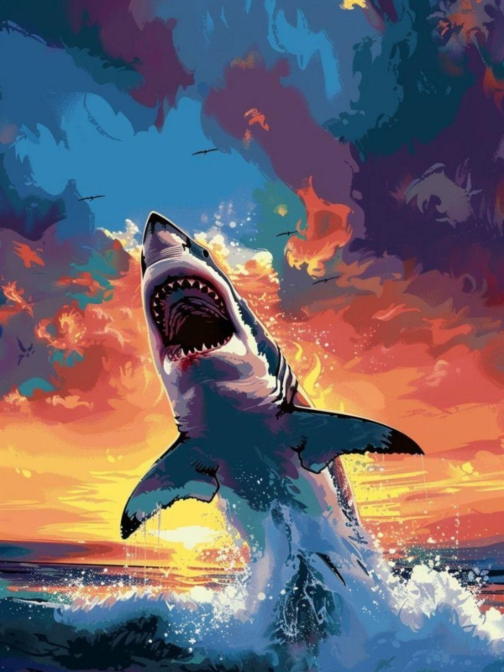 Shark | Diamond Painting