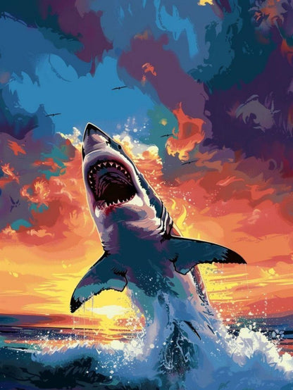 Shark | Diamond Painting