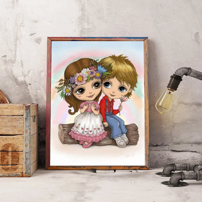 Beautiful Girl | Diamond Painting