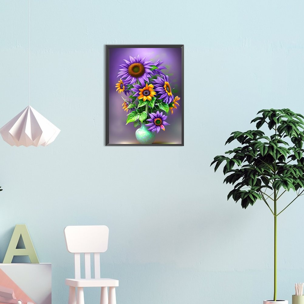 Flowers In The Vase | Diamond Painting