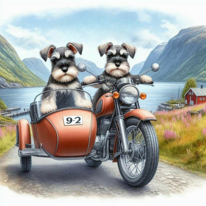 Dog Schnauzer | Diamond Painting